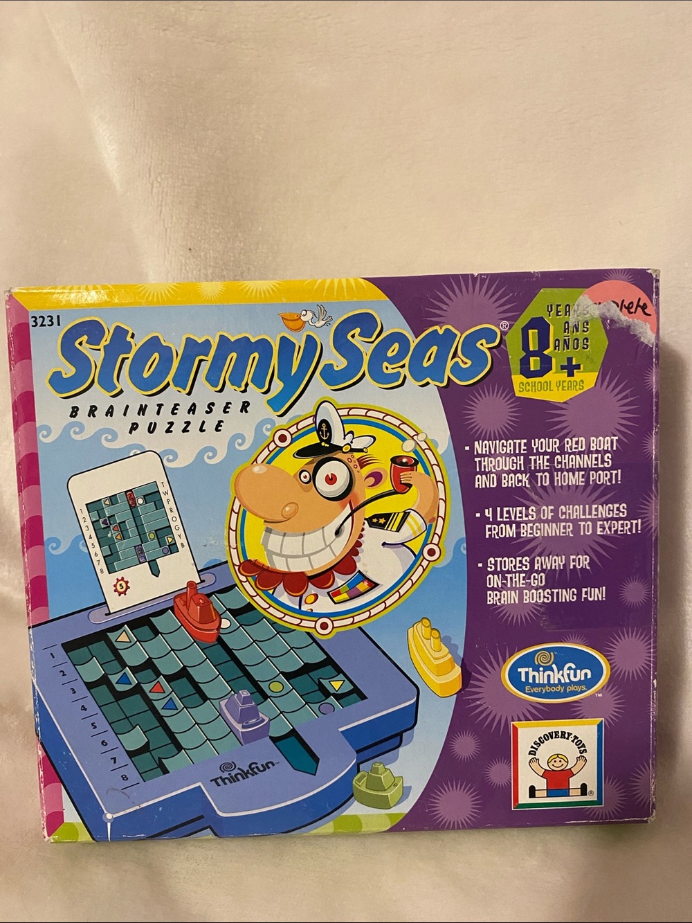Thinkfun Discovery Toys Stormy Seas Brainteaser (ship traffic jam) DIY activity